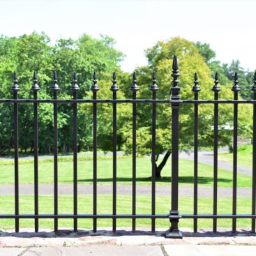 iron fence