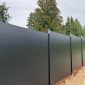 modern aluminum privacy fence