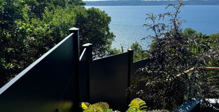 modern aluminum fence